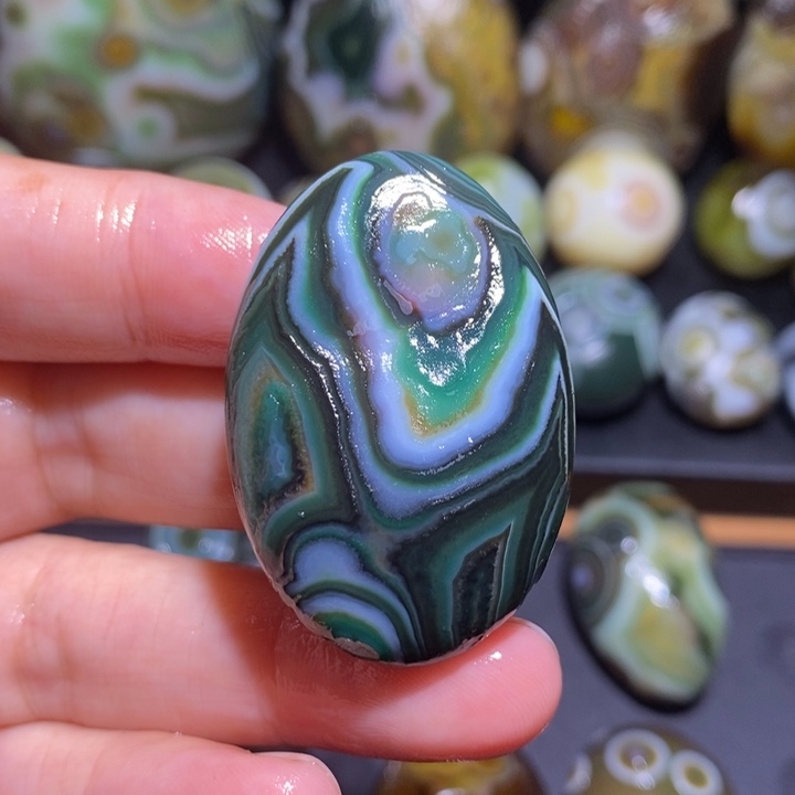 未镶嵌玛瑙/玉髓珠宝半成品108