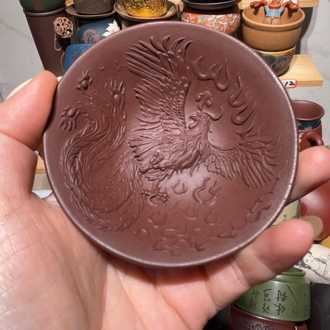 茶杯紫砂宜兴紫砂主人杯