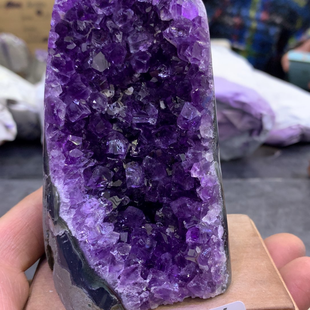 水晶摆件未镶嵌紫晶164