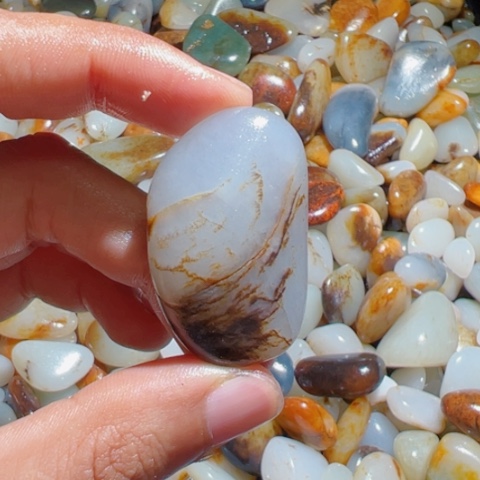 和田玉（糖玉）手链未镶嵌3