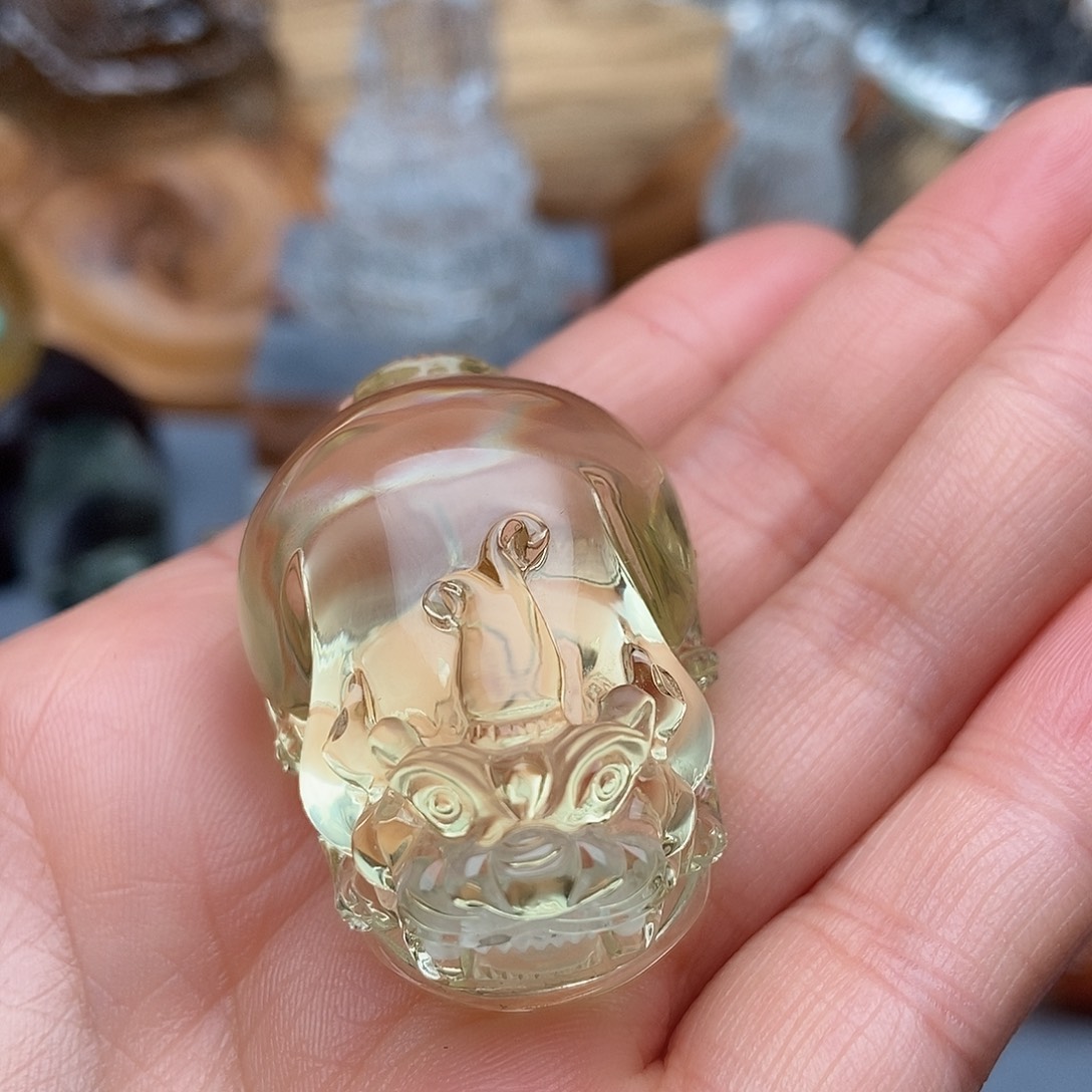 颈饰未镶嵌水晶吊坠