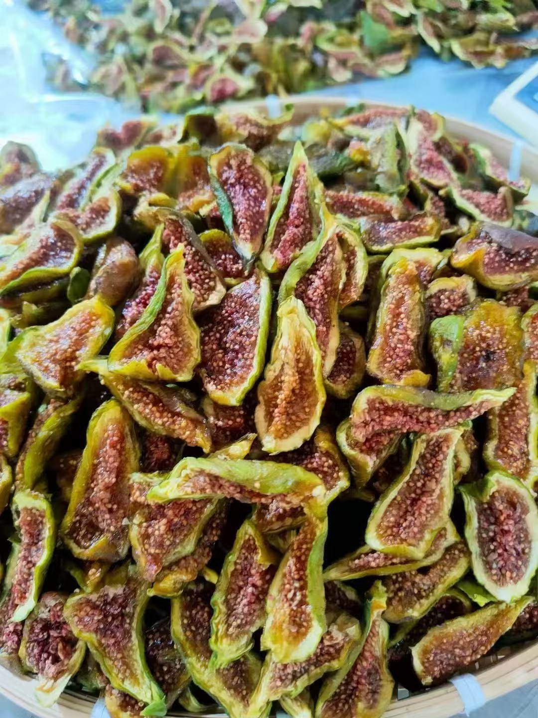威海青皮无花果干浓郁软糯不加糖无添加即食零食干无花果条果饼