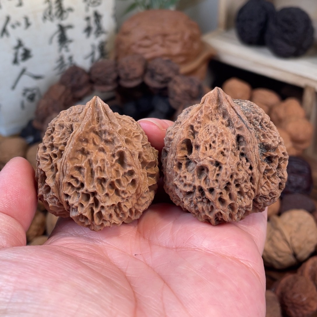 把件文玩核桃青鸾42