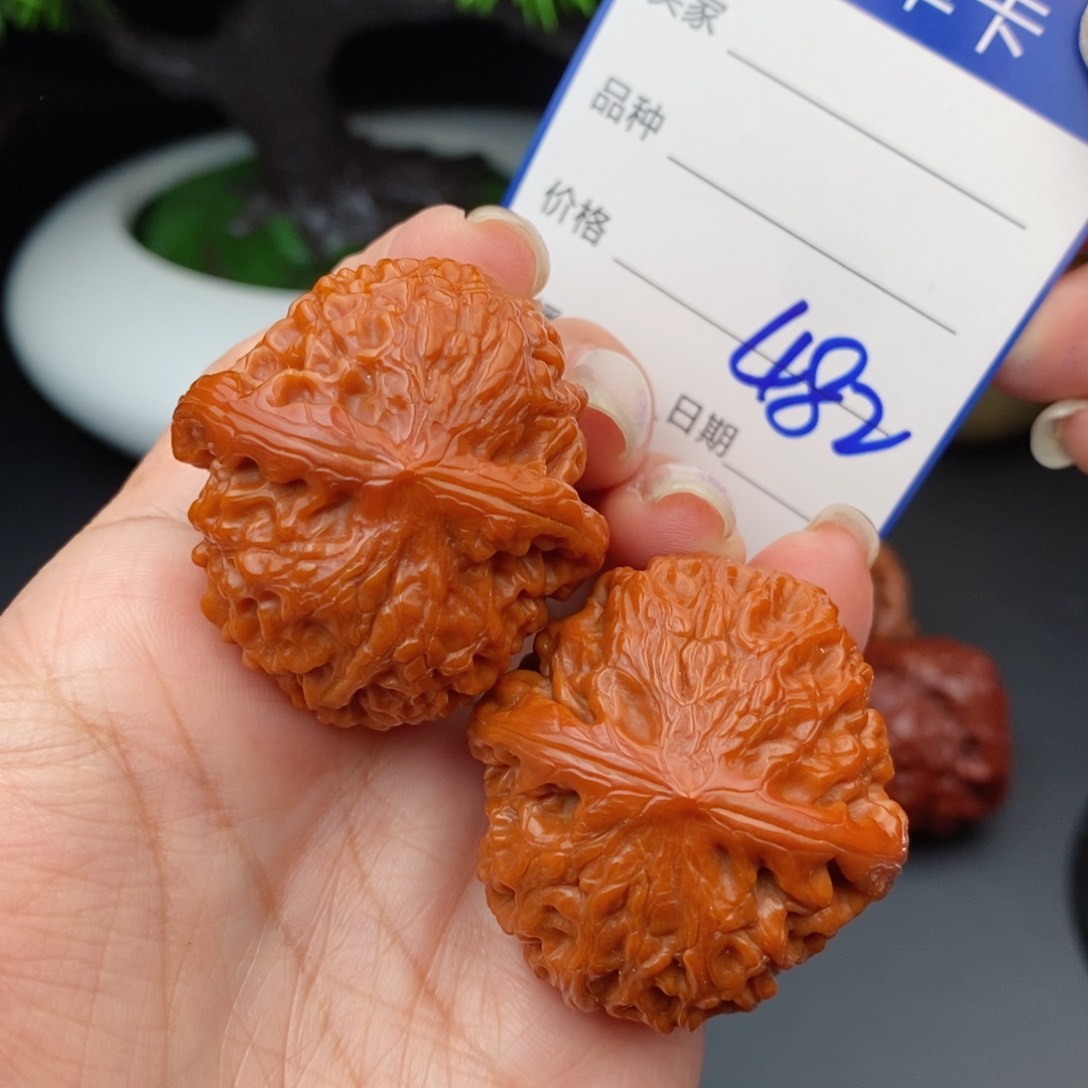 文玩核桃把件38野生龙眼482