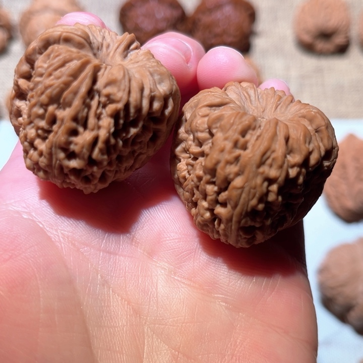 桃核吊坠凹底南疆