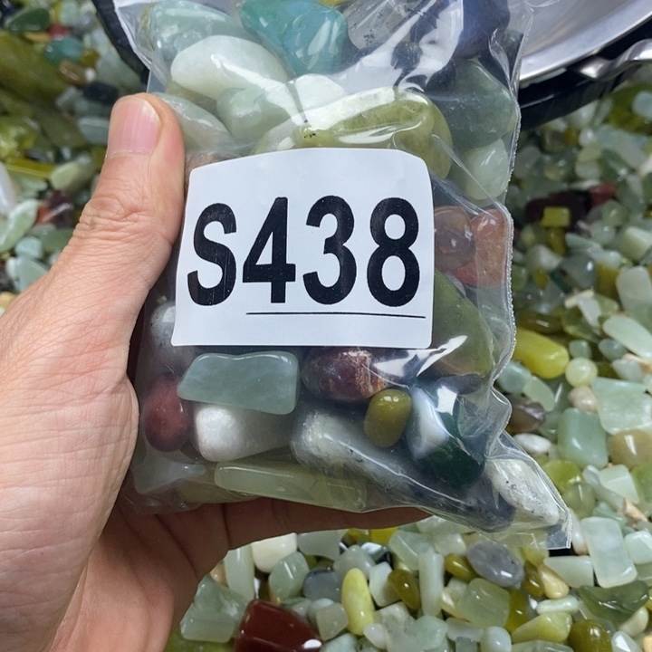 蛇纹石玉未镶嵌鱼缸石
