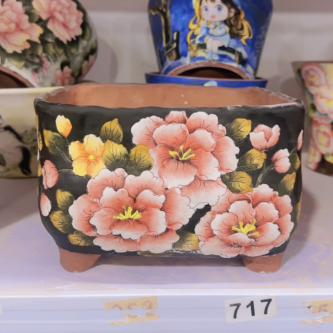 缸初*見陶瓷花盆陶瓷花盆