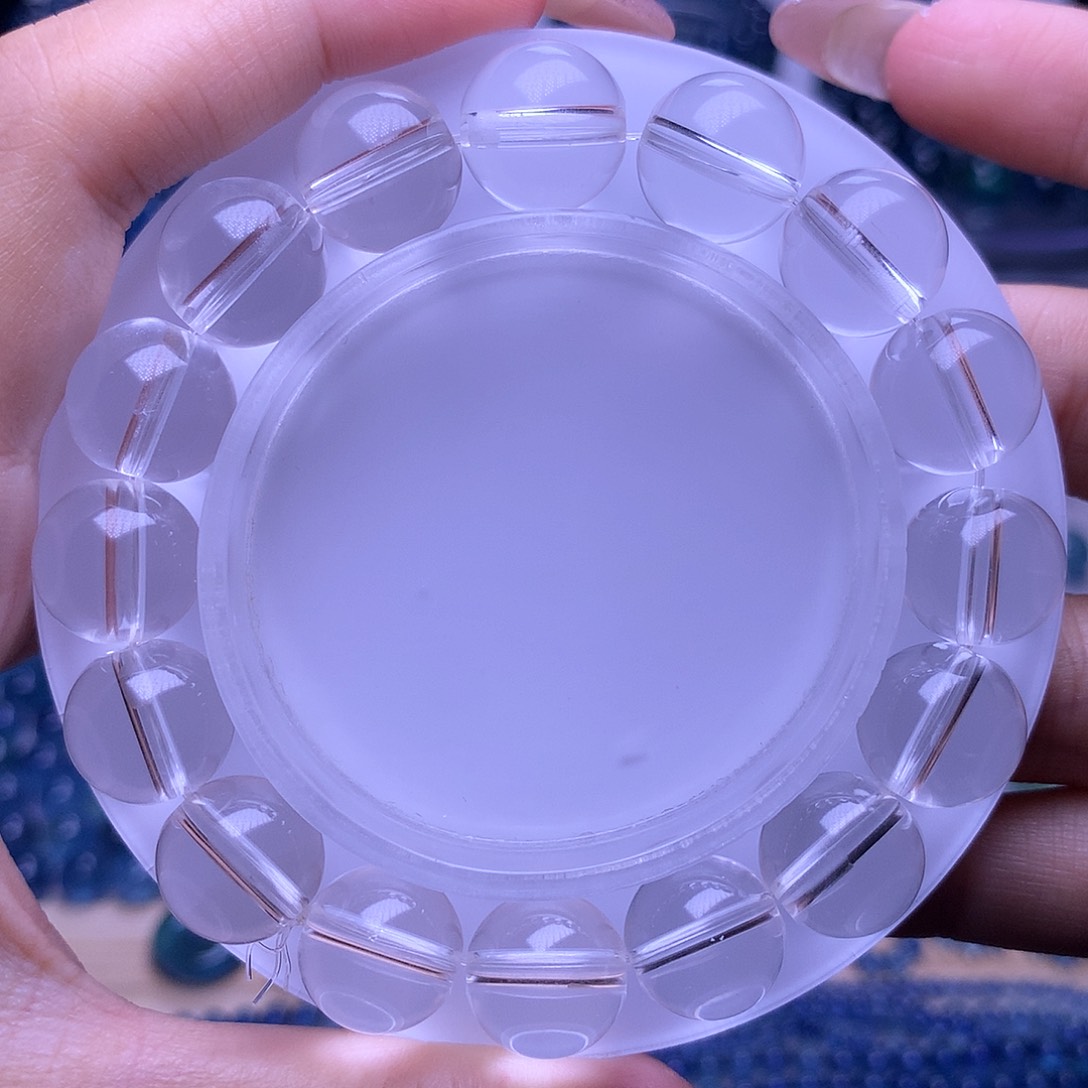 未镶嵌手串水晶12mm白水串
