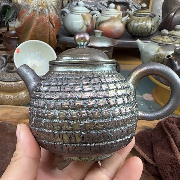 粗砂茶壶~**~柴烧福利新品多多
