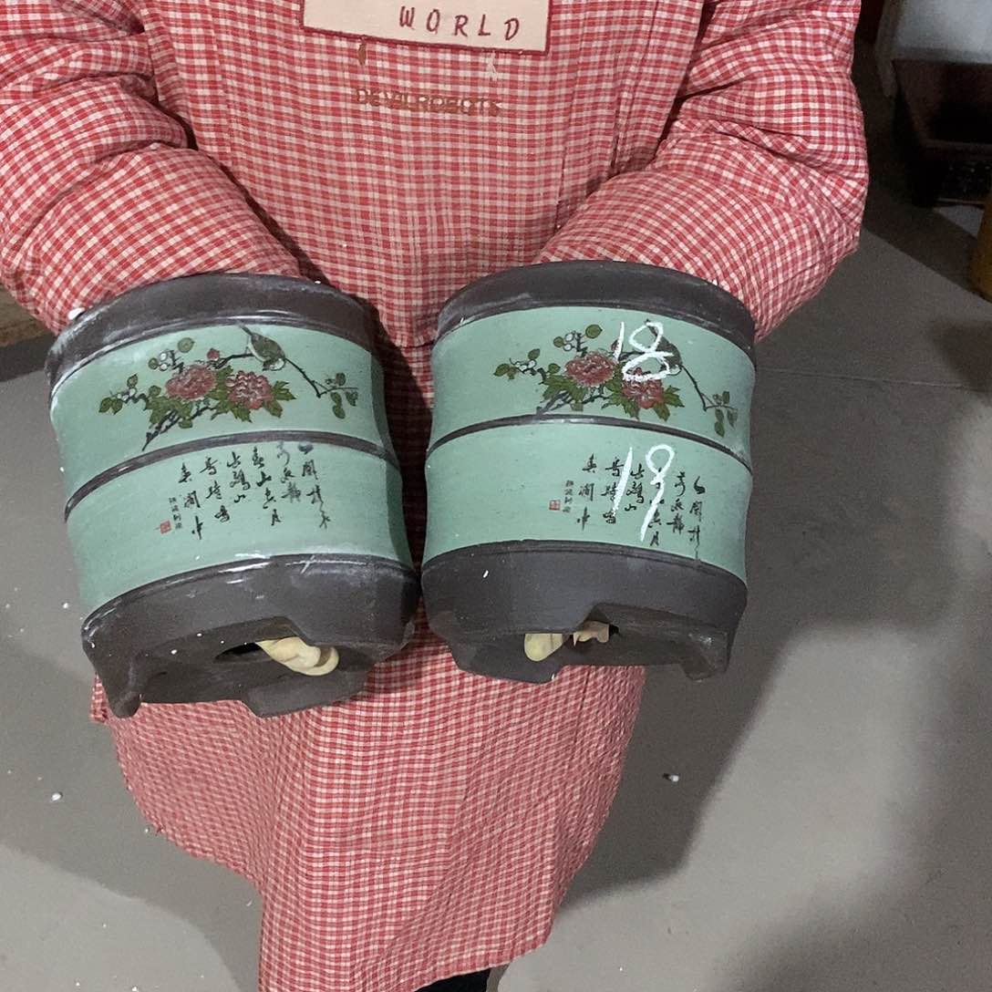 紫砂花盆紫砂花盆