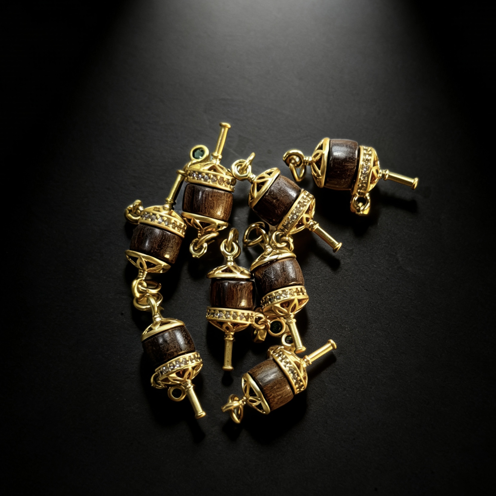 GY1236 转经筒配件 多样性发其一