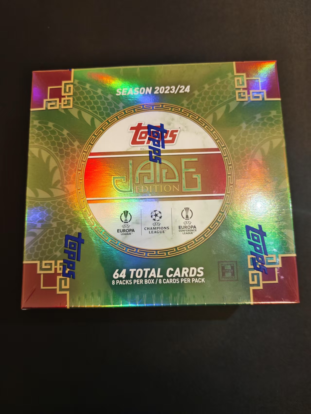 2023-24 Topps 欧冠足球龙年碧玉球星卡默认代拆盲盒