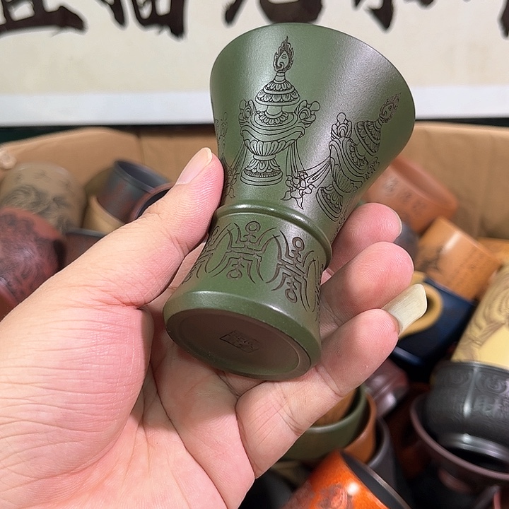 茶杯紫砂全手工紫砂主人杯