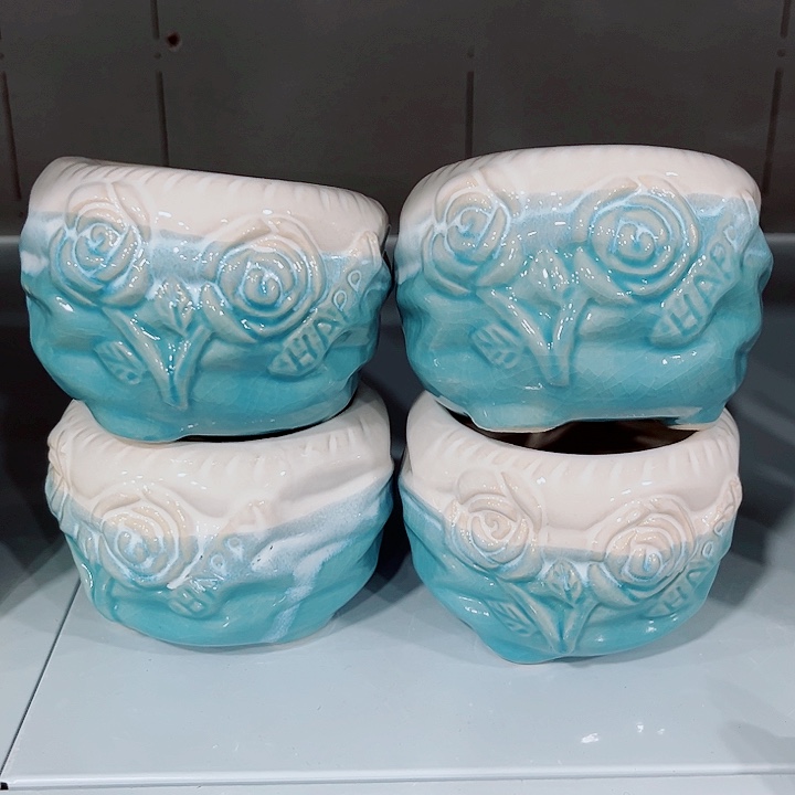 多肉陶瓷花盆满10元包邮