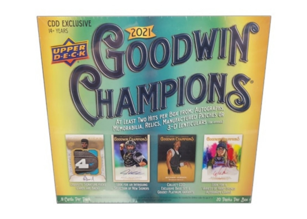 UPPER DECK2021 Goodwin 古德温 hobby 盲盒 球星卡