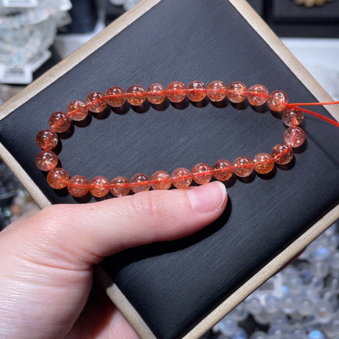 未镶嵌手链长石金太阳6.6m