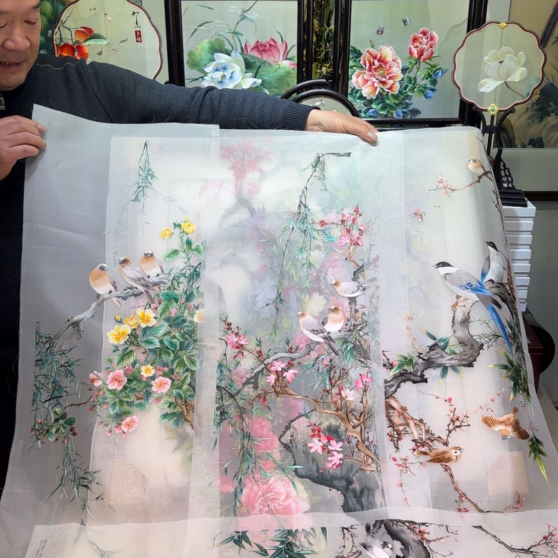 刺绣刺绣工艺精湛