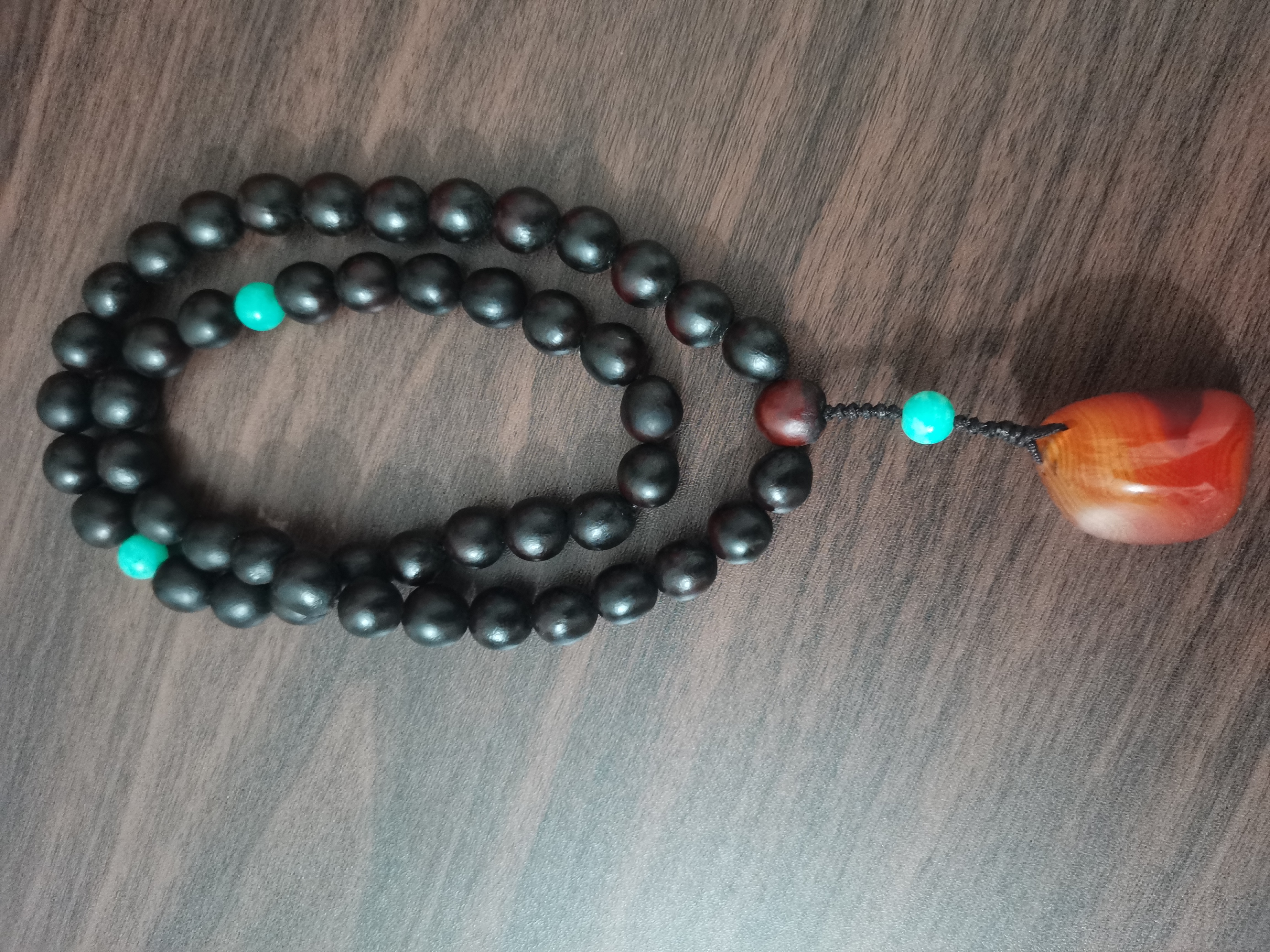 非金属桃核猴头手持串串