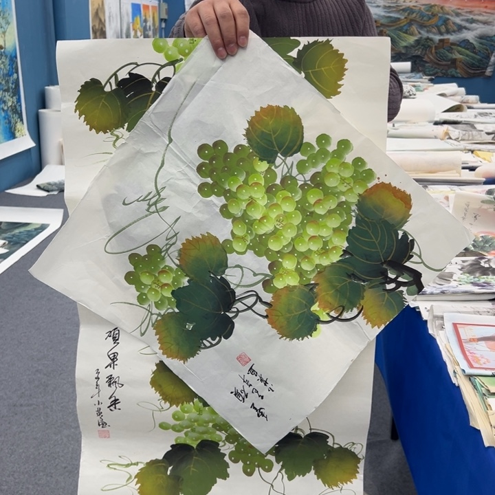 国画国画纯手绘作品