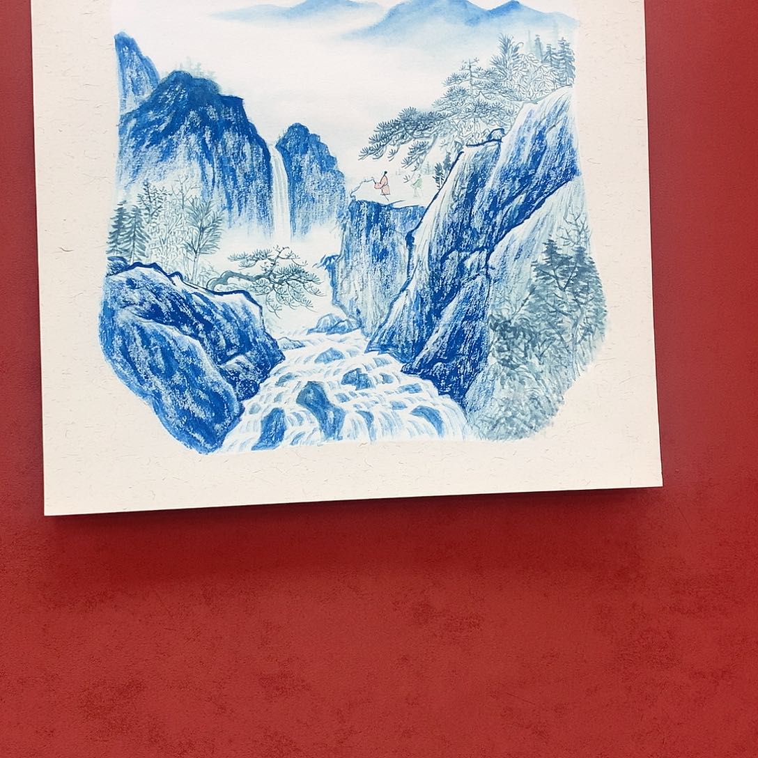 国画国画作品欣赏三尺斗方