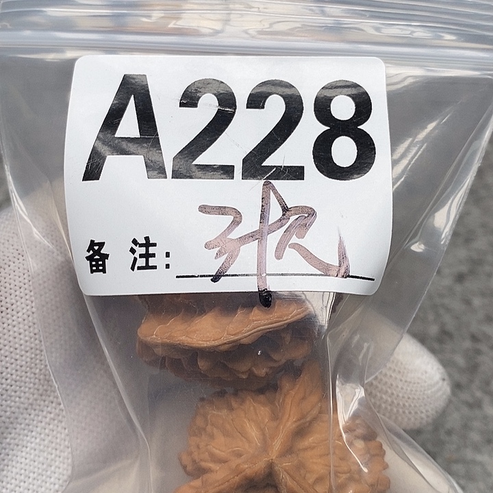 文玩核桃吊坠三棱