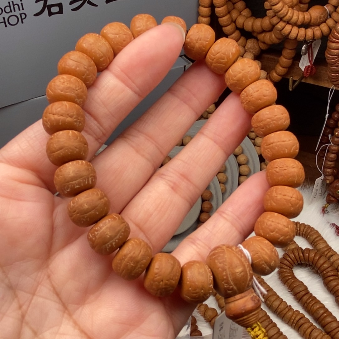 凤眼菩提手串藏式非实心13尺24颗