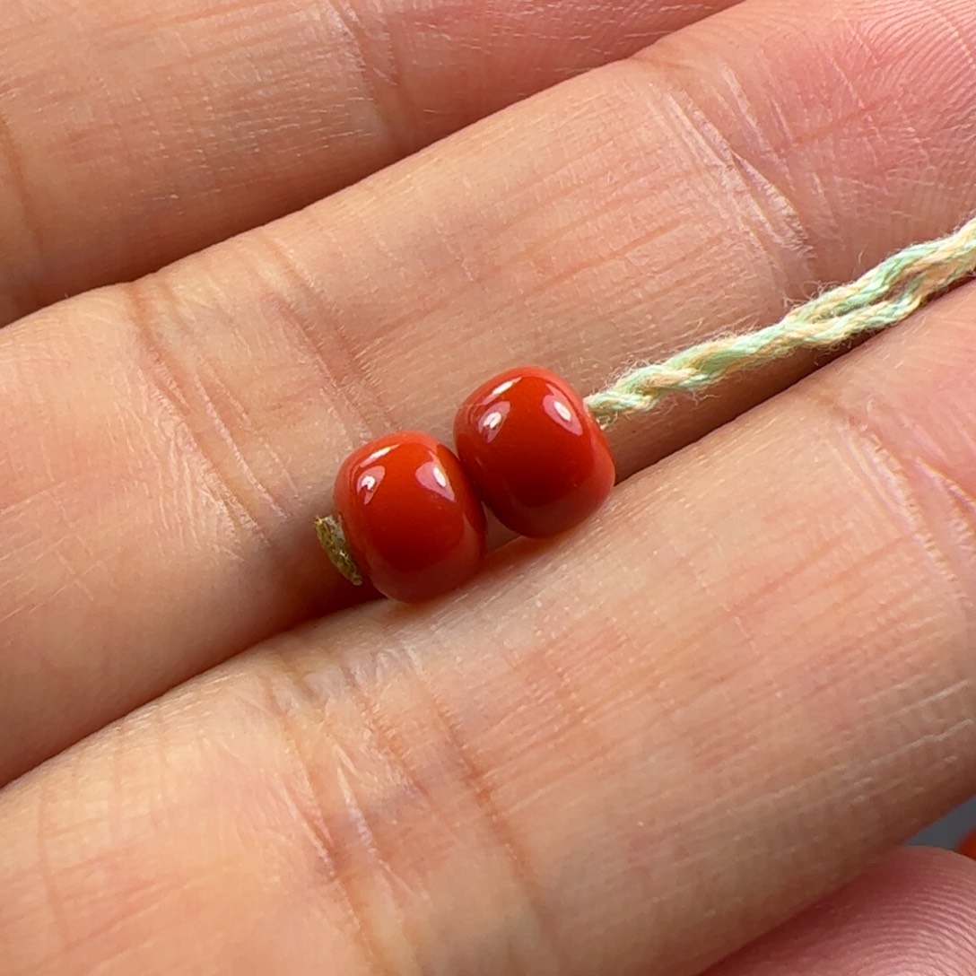 南红玛瑙珠子未镶嵌