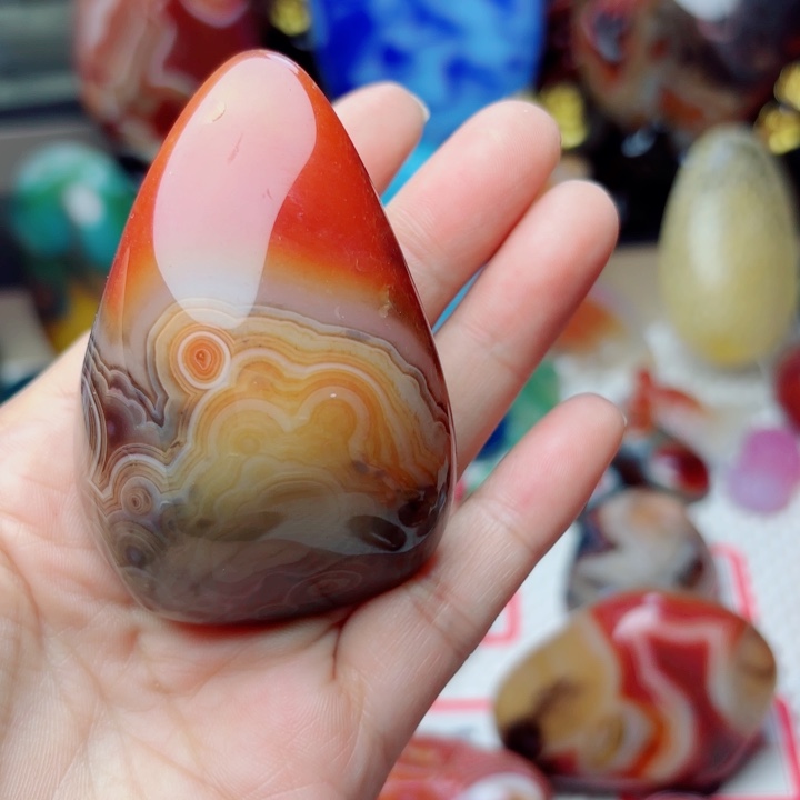 ****姐玛瑙/玉髓未镶嵌珠宝半成品