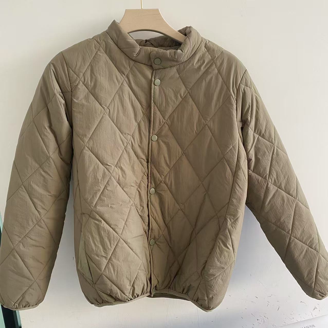 男女同款保暖棉服圆领运动棉衣B1