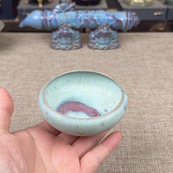 摆件陶瓷旧藏摆件