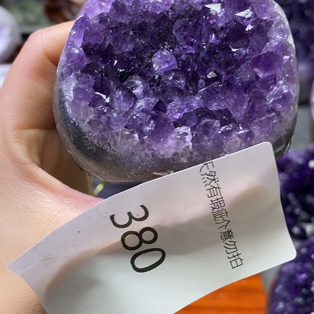 珠宝半成品紫晶未镶嵌