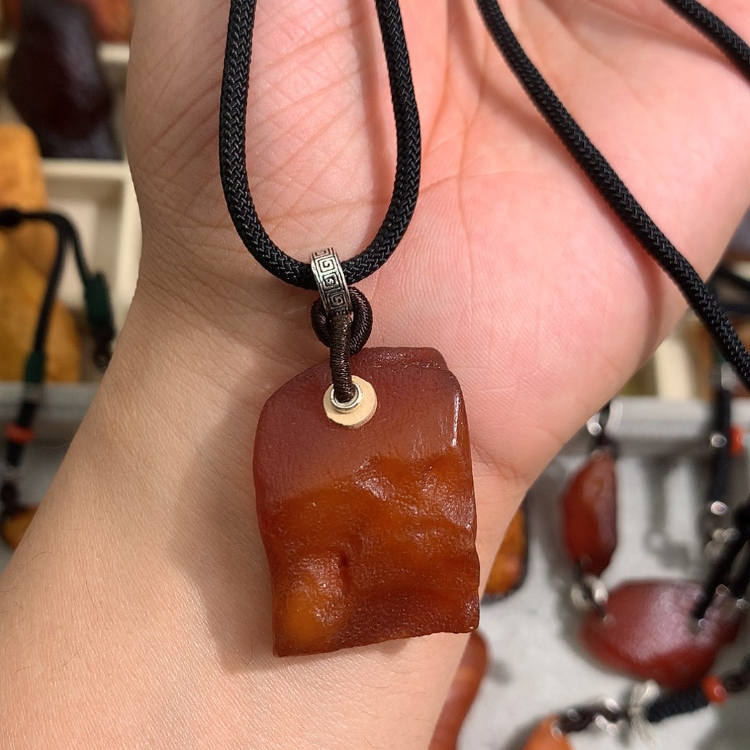 蜜蜡裸石未镶嵌你