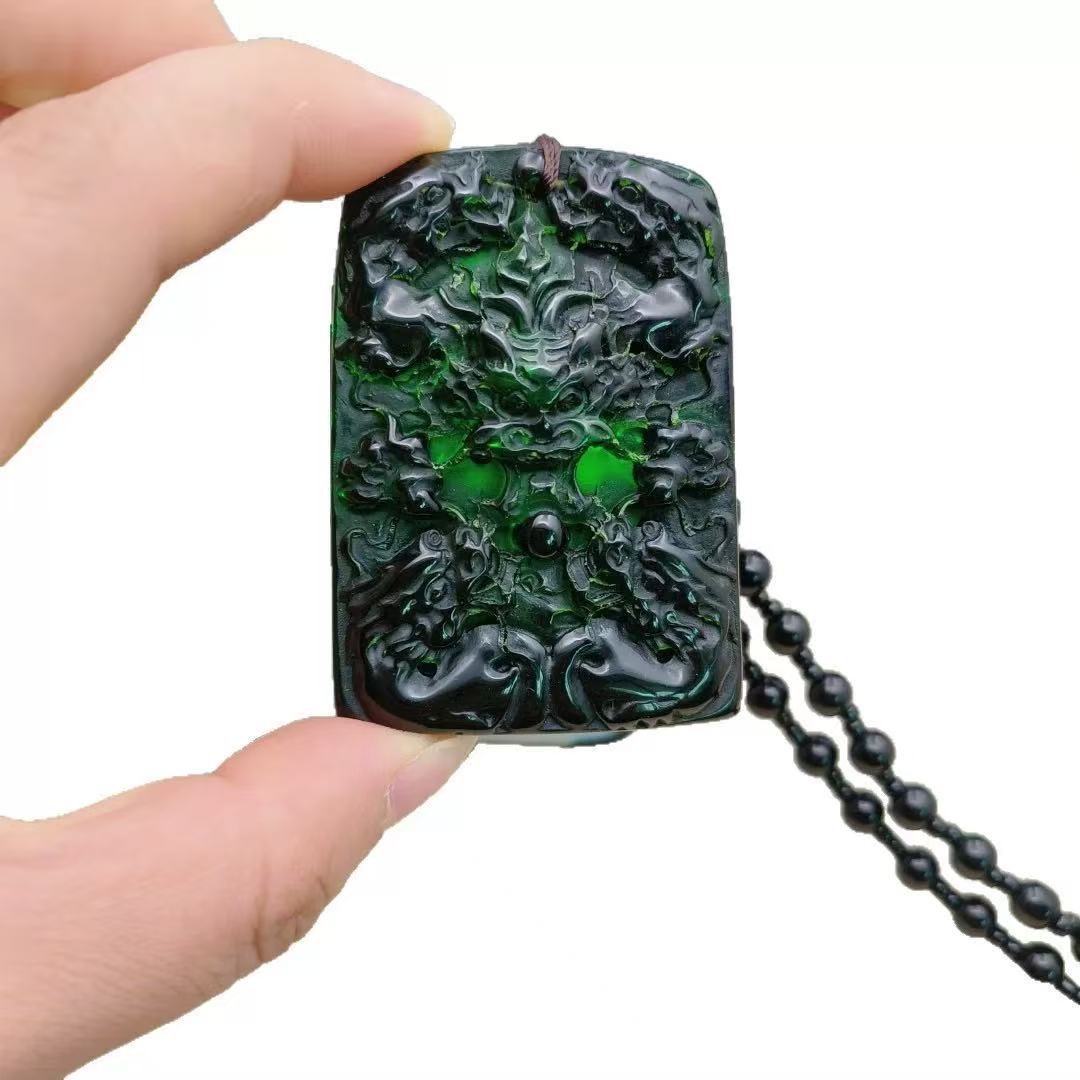 药珀龙牌项链（无礼盒）586