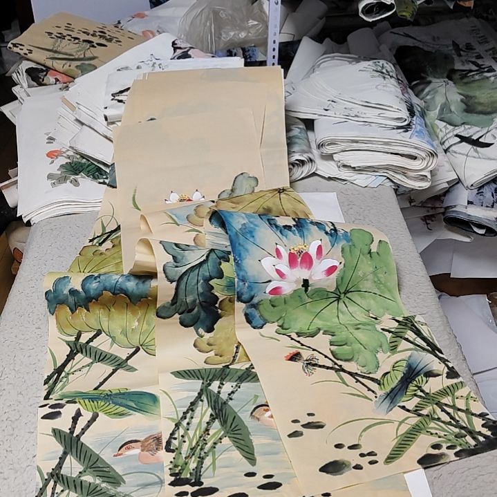 逆***上国画落款后台备注