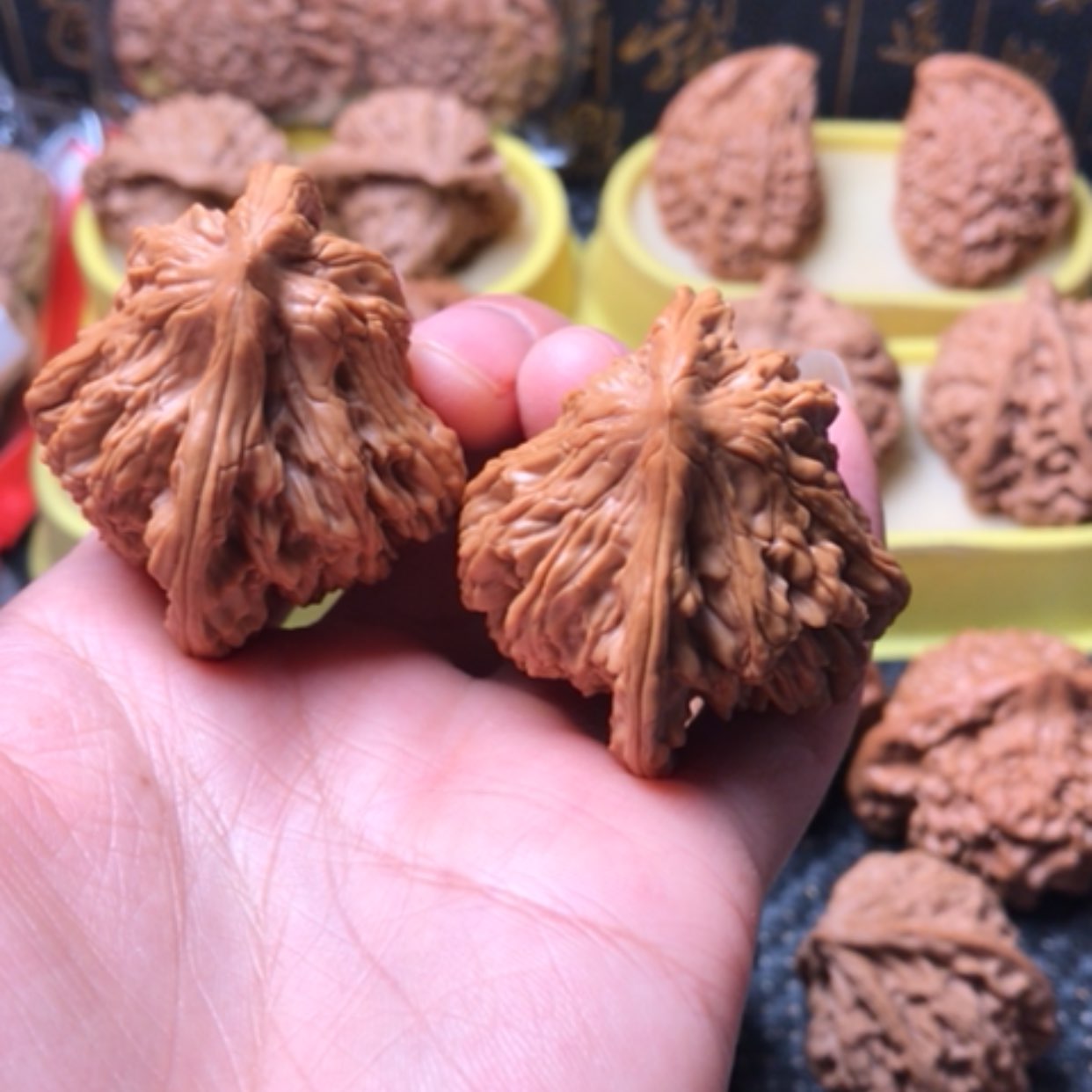 【闪购商品】摆件核桃将*文玩核桃