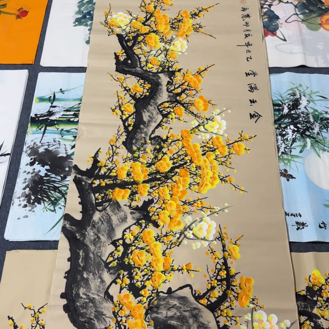 国画会娟艺术馆直播间