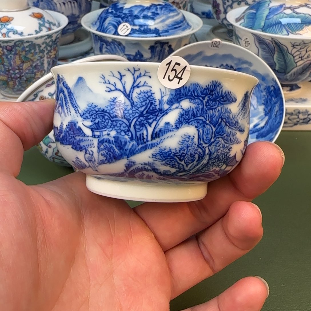 彦祖纯手工手绘茶具154