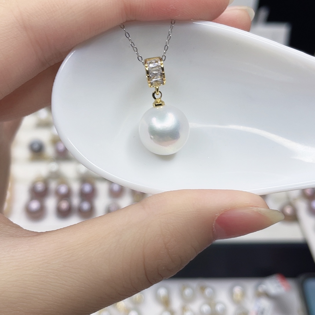 吊坠(赠链)合金淡水珍珠