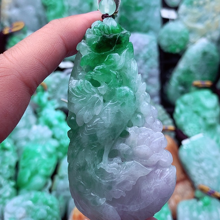 翡翠吊坠(不含链)未镶嵌