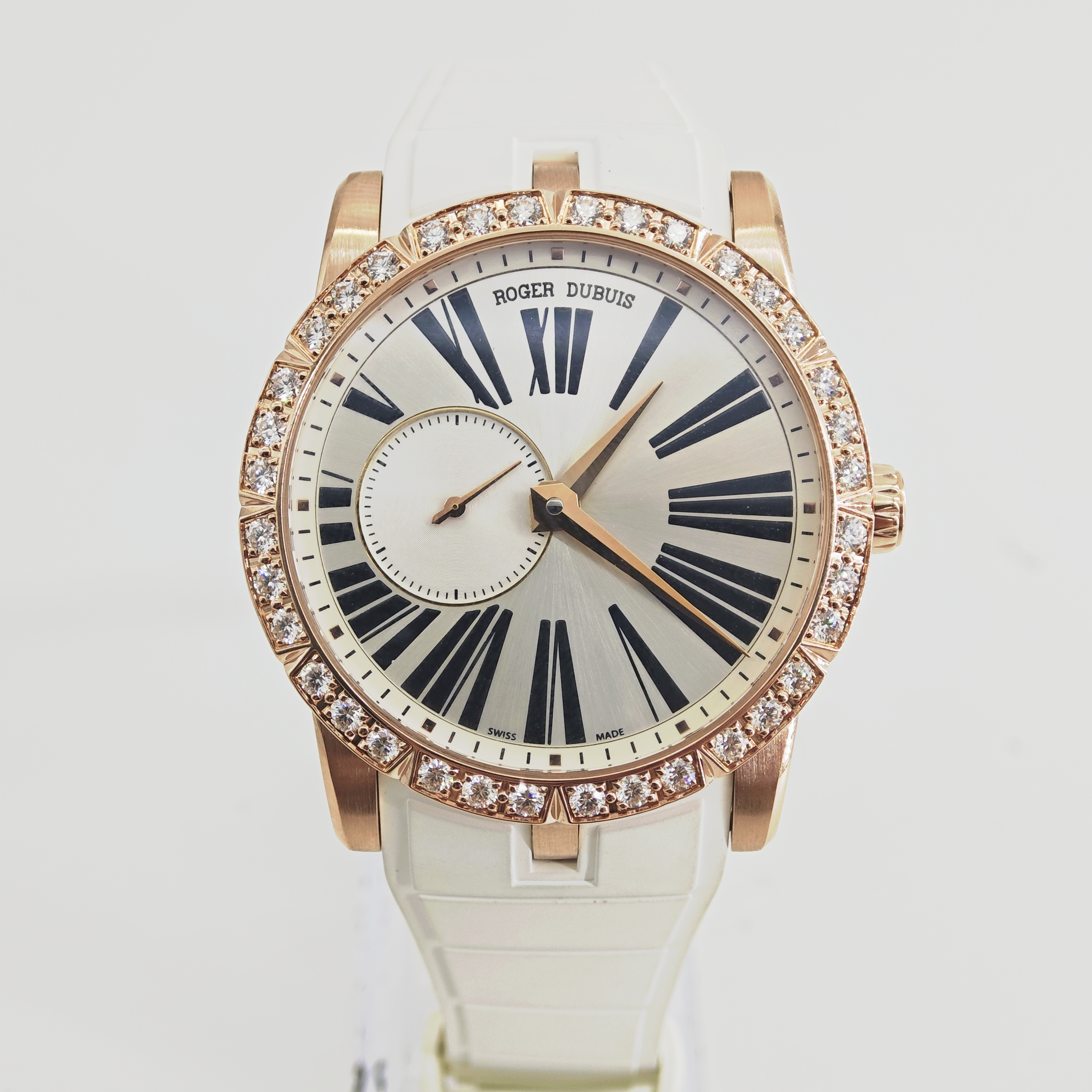 95新 ROGER DUBUIS/罗杰杜彼 罗杰杜彼 王者系列 机械 原钻 42mm