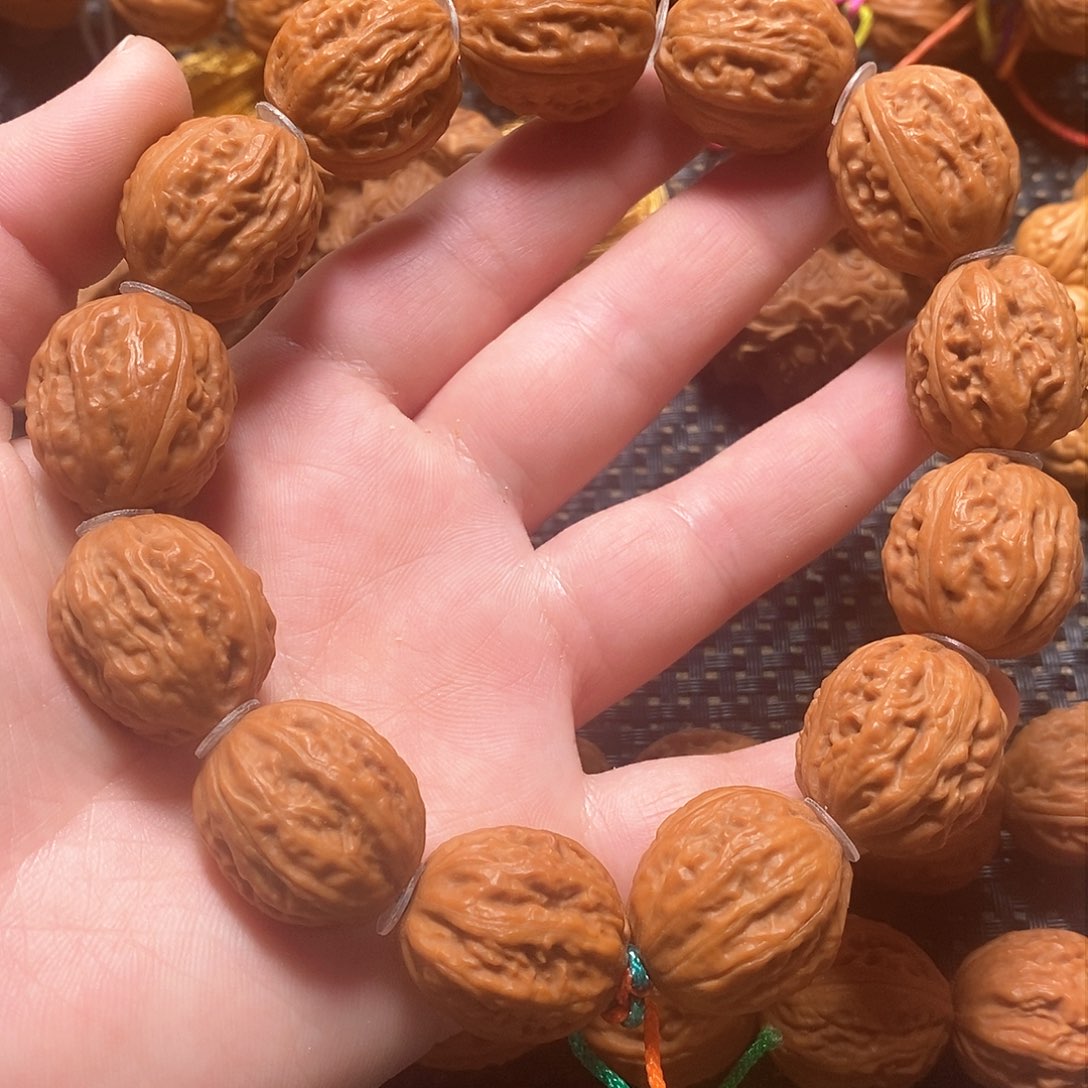 文玩核桃手串蚂蚁纹