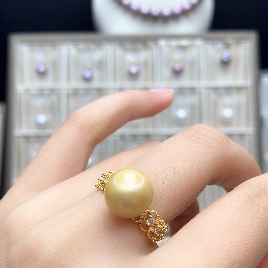 颈饰合金淡水珍珠