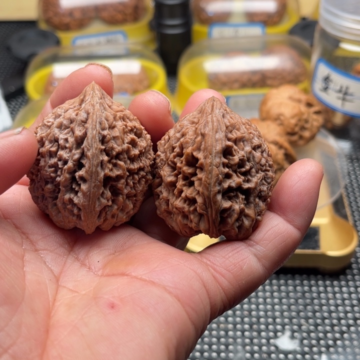 文玩核桃把件全品达蒜头41