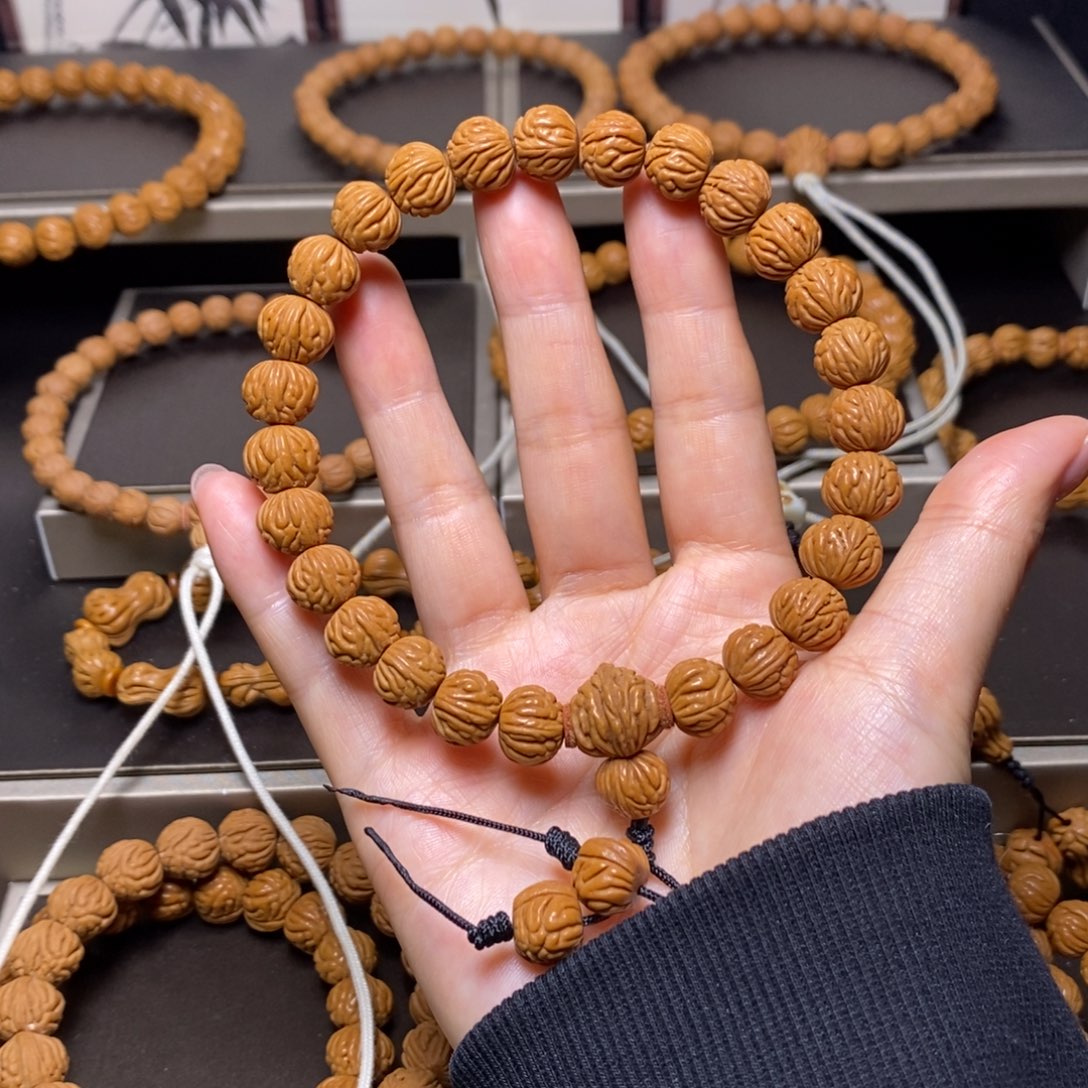 W***白手串桃核秦岭桃核