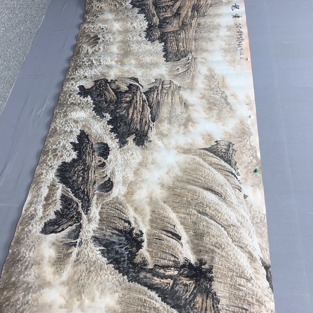 国画纯手绘字画宣纸