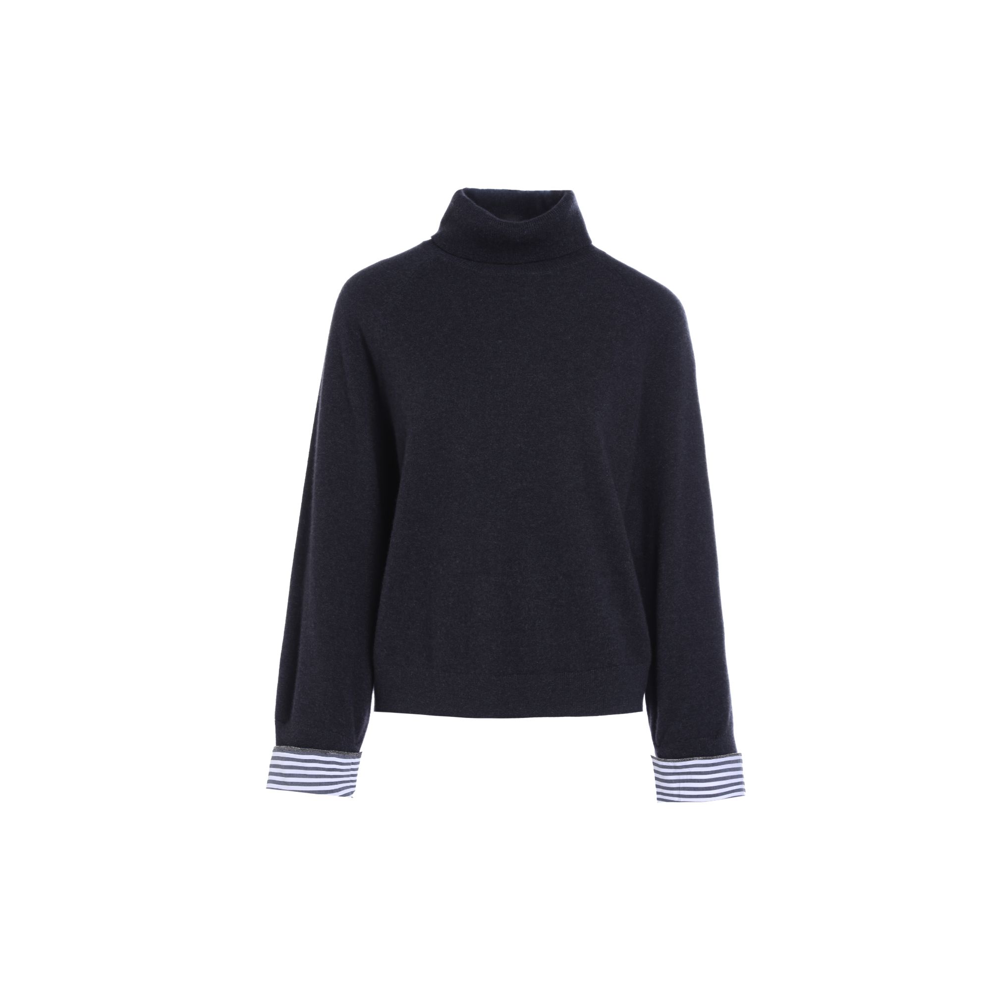 秋季新款2025长袖高领山羊绒毛针织衫