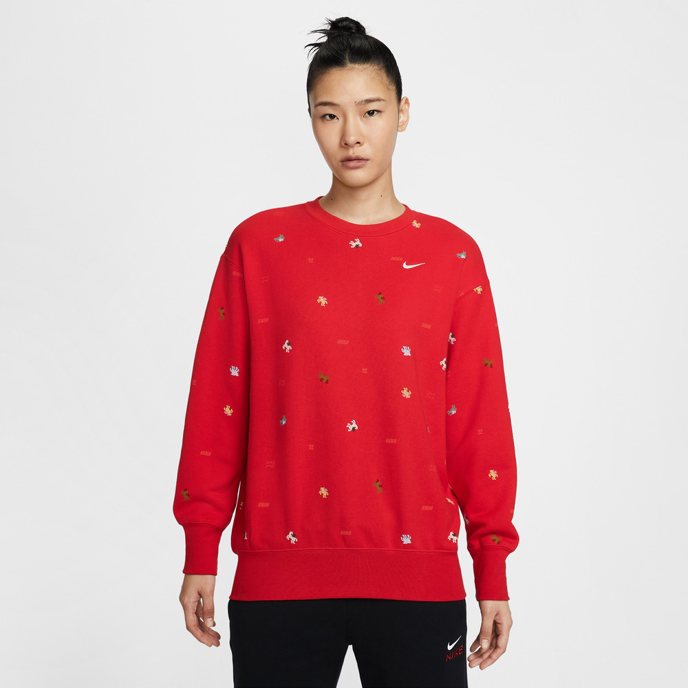 NIKE/耐克双旦礼女子 CNY针织无帽卫衣IQ3825657