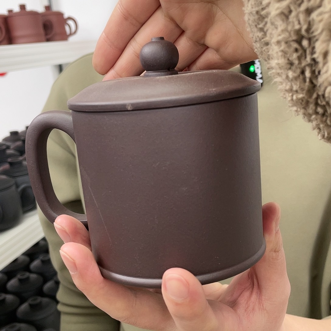 紫砂茶杯原矿紫砂