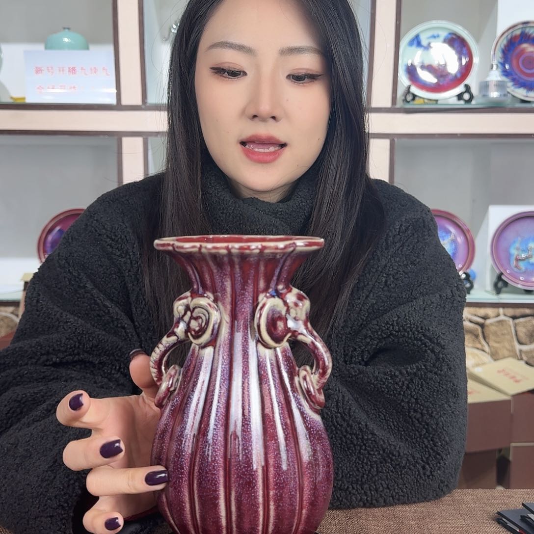 瓷片少年渡钧 钧瓷收藏品