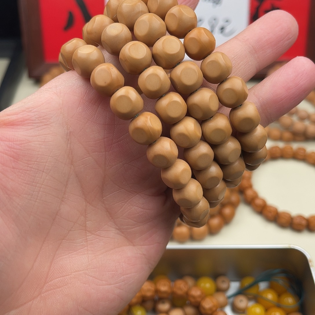 猴头核桃手串猴头核桃泛油六方